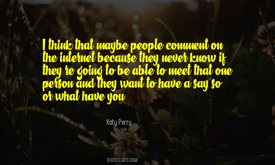 People You Meet Quotes #59776