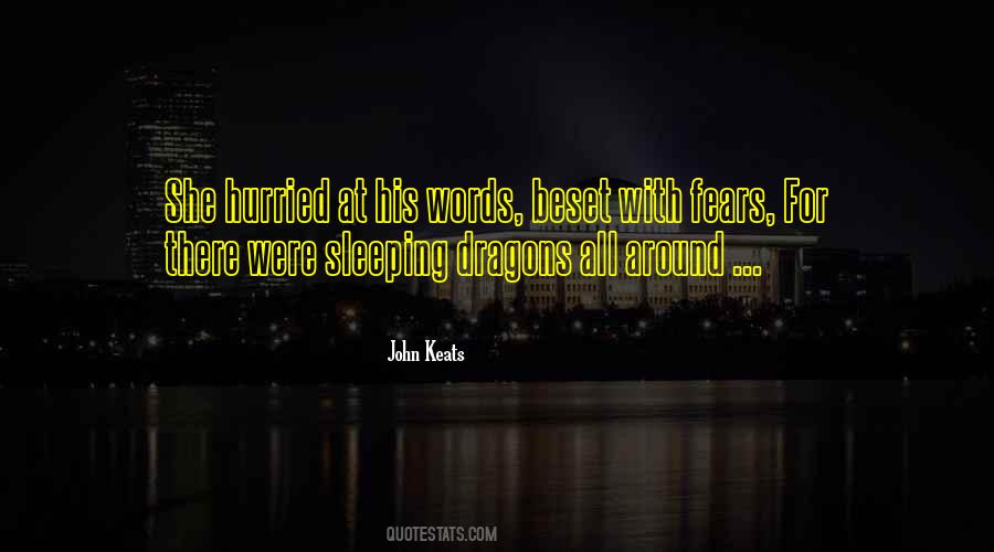 Quotes About Sleeping Dragons #1565943