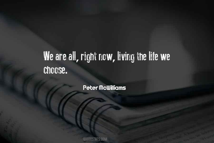 We Choose Quotes #1309173