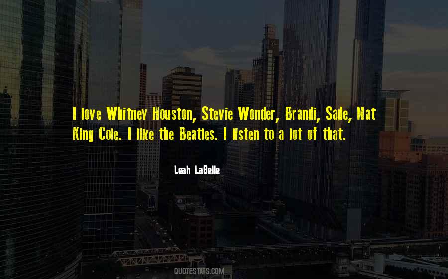 Quotes About Sade #131308