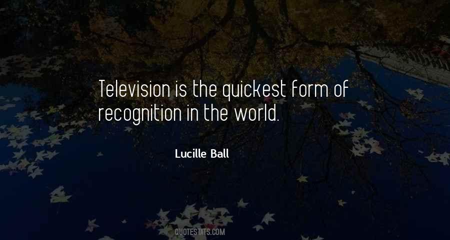 Quotes About Recognition #1665392