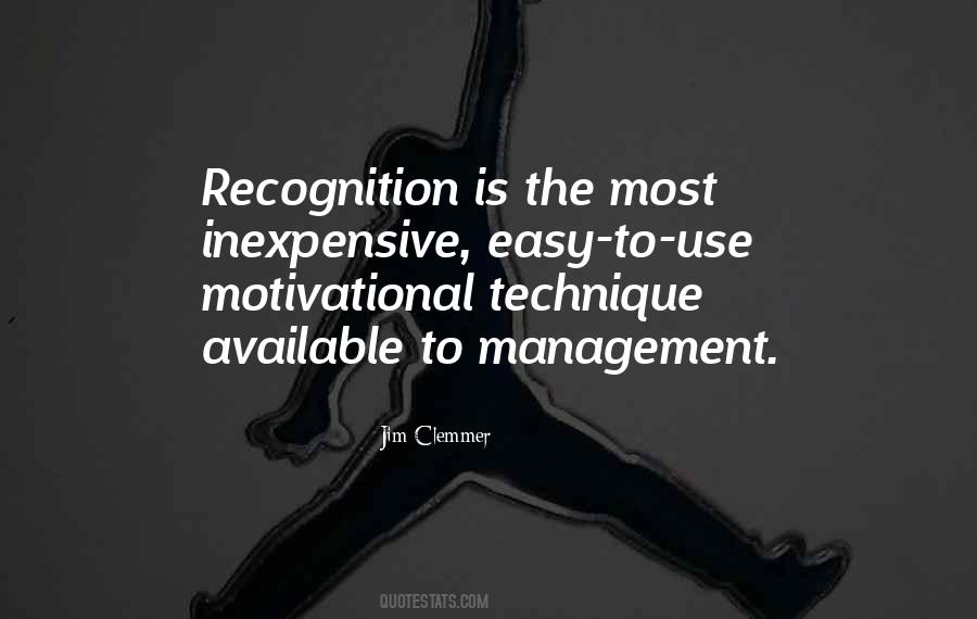 Quotes About Recognition #1686322