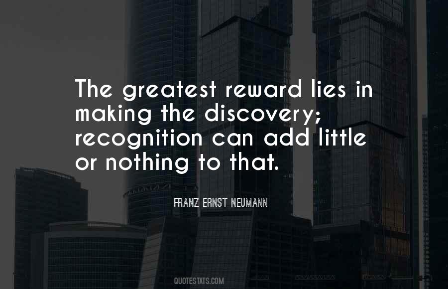 Quotes About Recognition #1780426