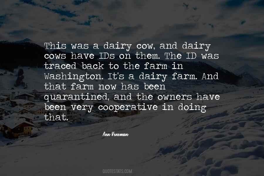 Quotes About Dairy Cows #1645499