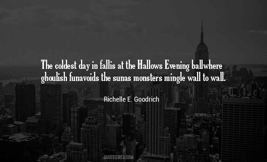 Quotes About Hallows Eve #277132
