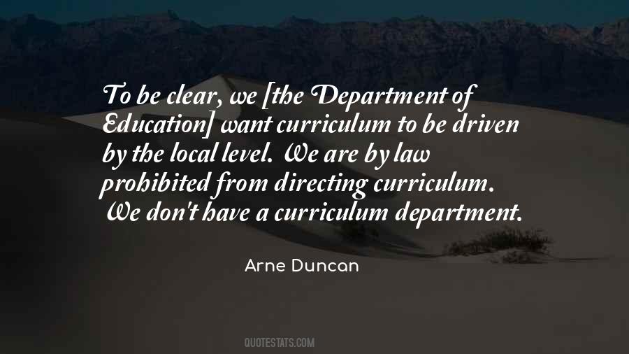 Quotes About Curriculum #1329394