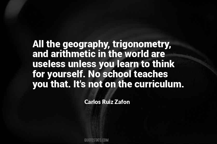 Quotes About Curriculum #1516042