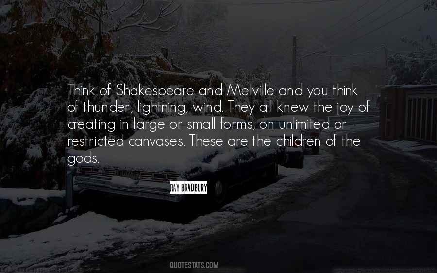Quotes About Thunder And Lightning #106139