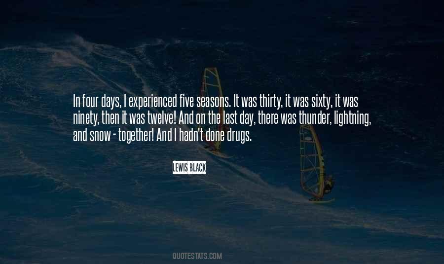 Quotes About Thunder And Lightning #1221803