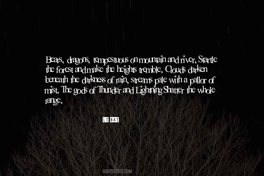 Quotes About Thunder And Lightning #756593