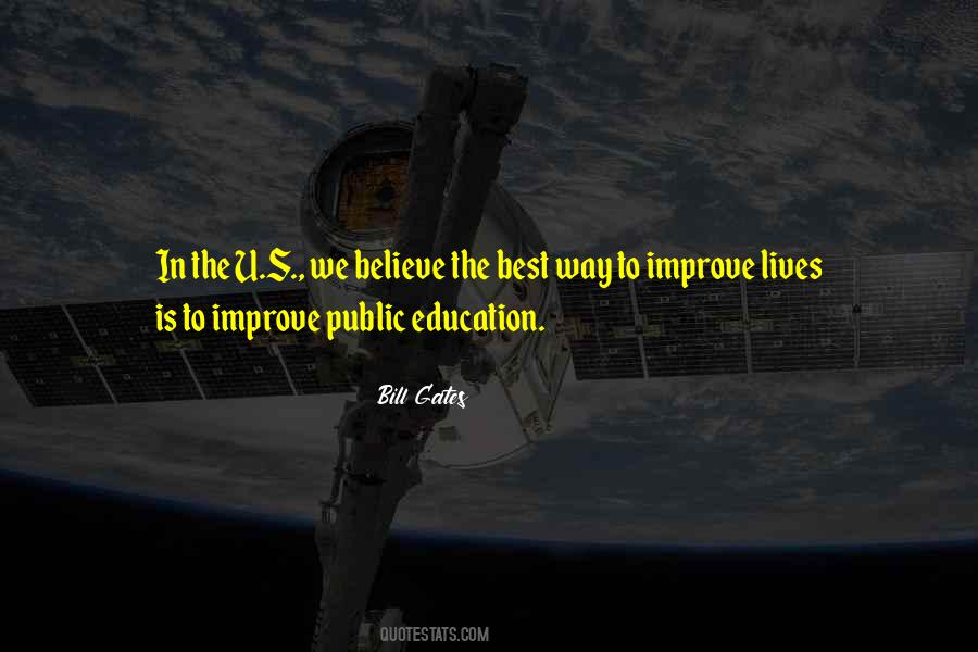 Quotes About Public Education #1234089