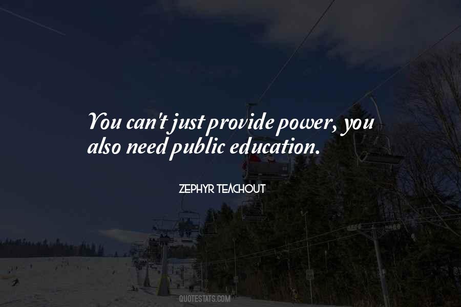 Quotes About Public Education #662392