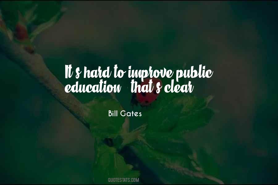 Quotes About Public Education #88548