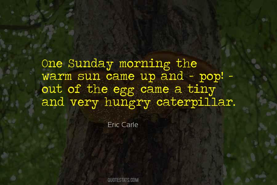 Quotes About Sunday Morning #1269409