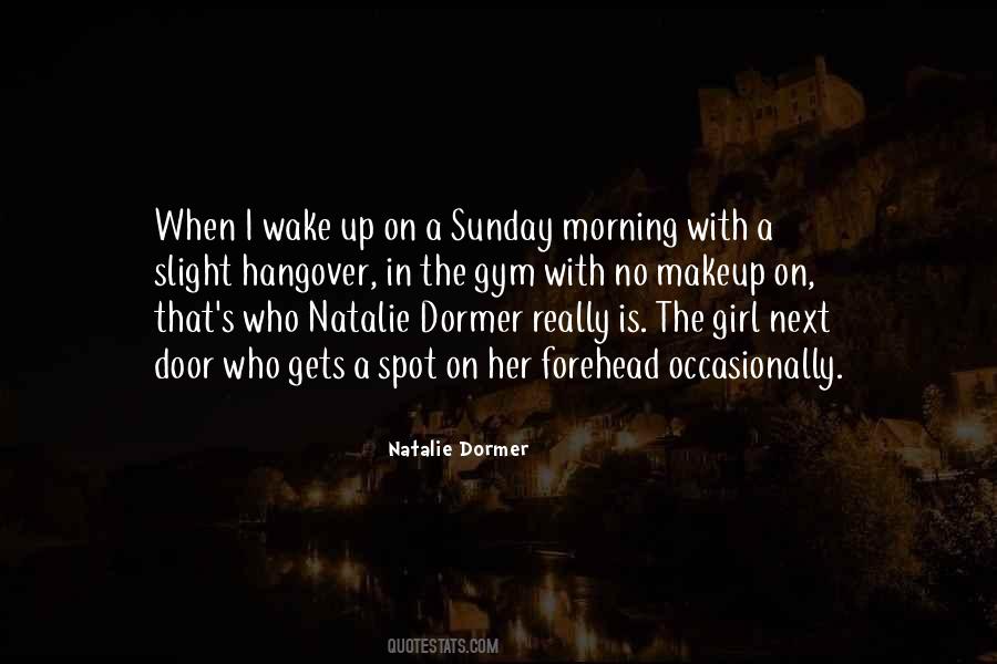 Quotes About Sunday Morning #1396104