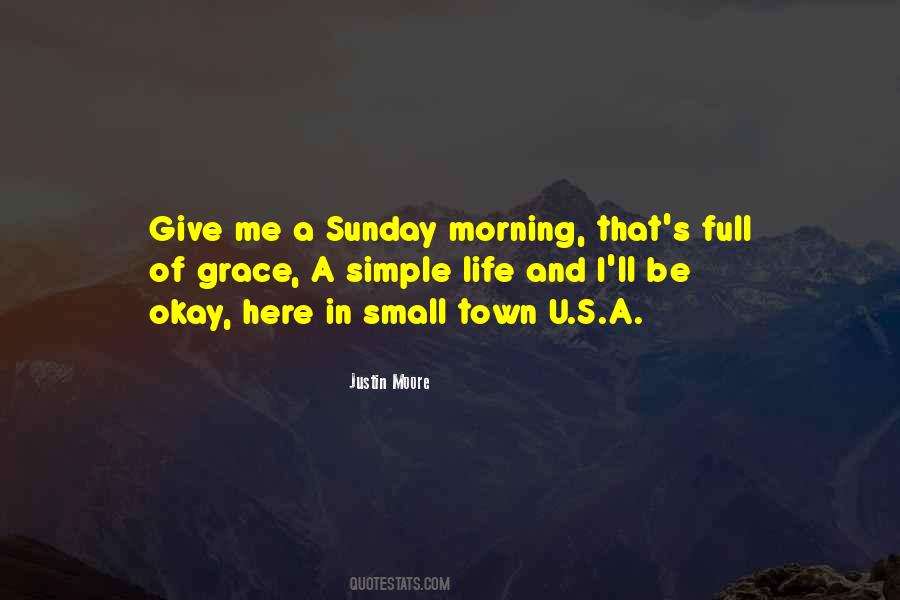 Quotes About Sunday Morning #1600047