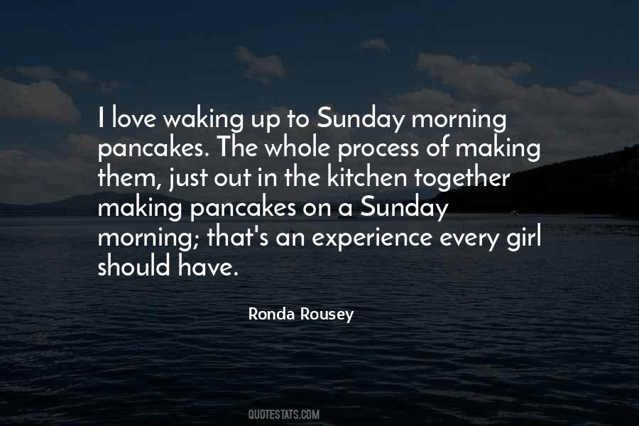 Quotes About Sunday Morning #1782208