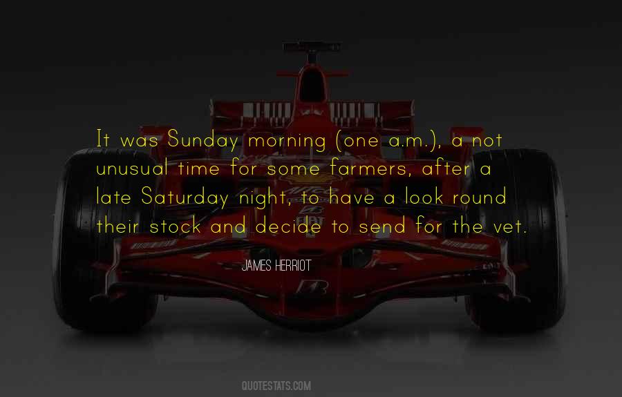 Quotes About Sunday Morning #558951