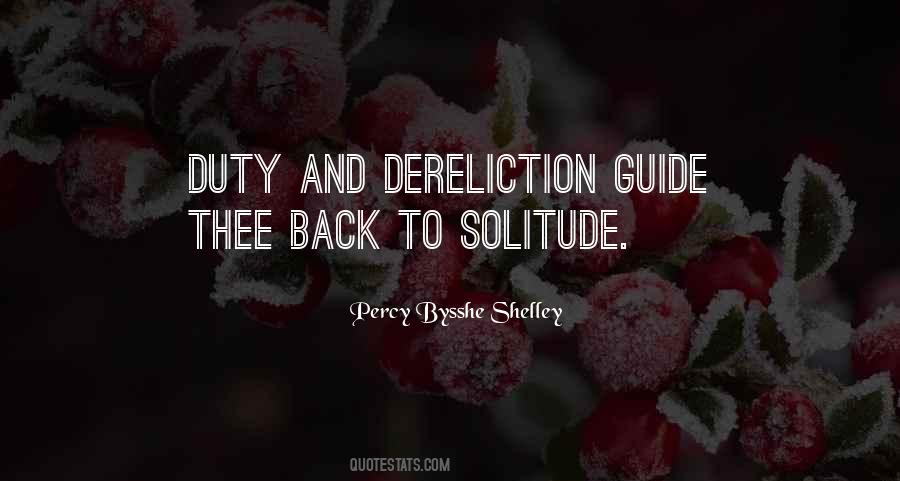 Quotes About Dereliction Of Duty #1568207