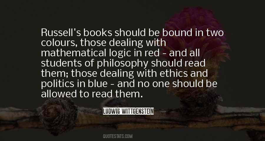 Quotes About Mathematical Logic #509935