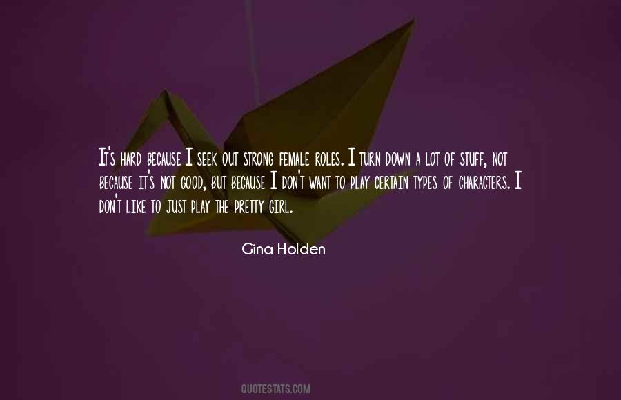 Good Female Quotes #1331642