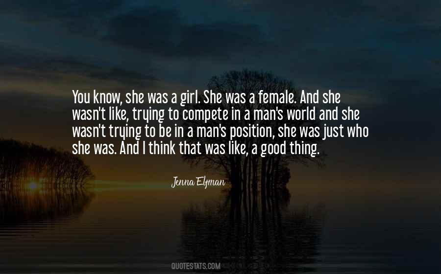 Good Female Quotes #1633868