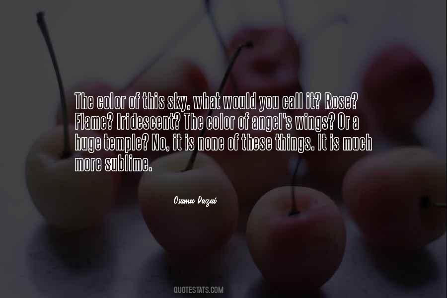 Color Sky Quotes #1171979