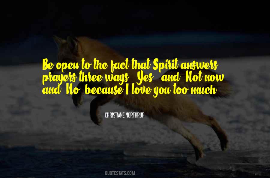 Quotes About Spirit Love #152506