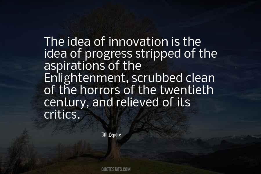 Idea Of Progress Quotes #1506588