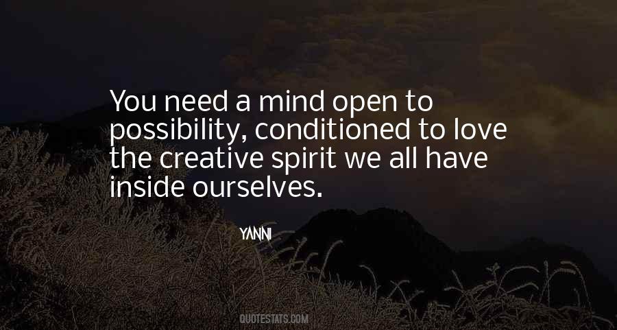 Be Open To Possibility Quotes #758937