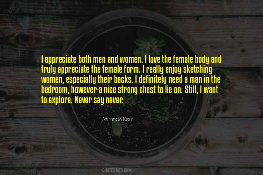 Quotes About Female Body #1342058