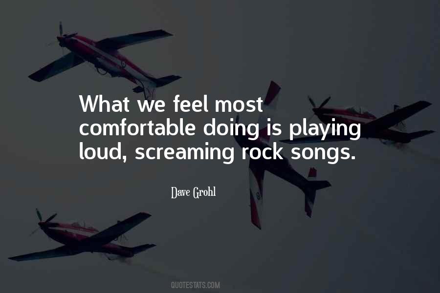 Quotes About Rock Songs #64761