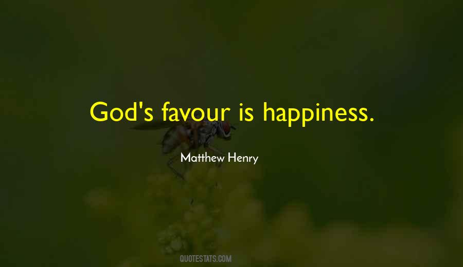 Quotes About Favour #1211938