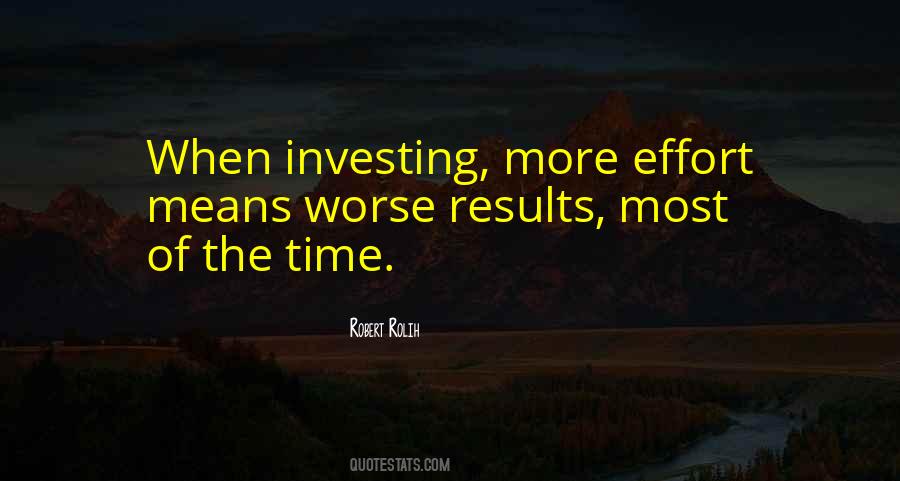 Quotes About Investing Your Time #77045