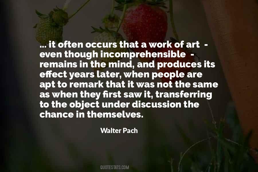 Quotes About A Work Of Art #1094390