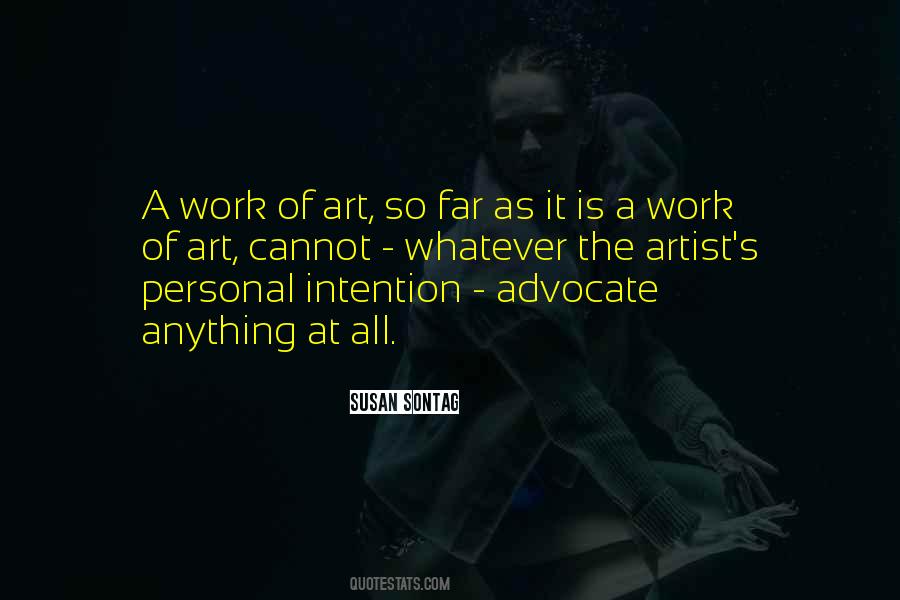 Quotes About A Work Of Art #1106705