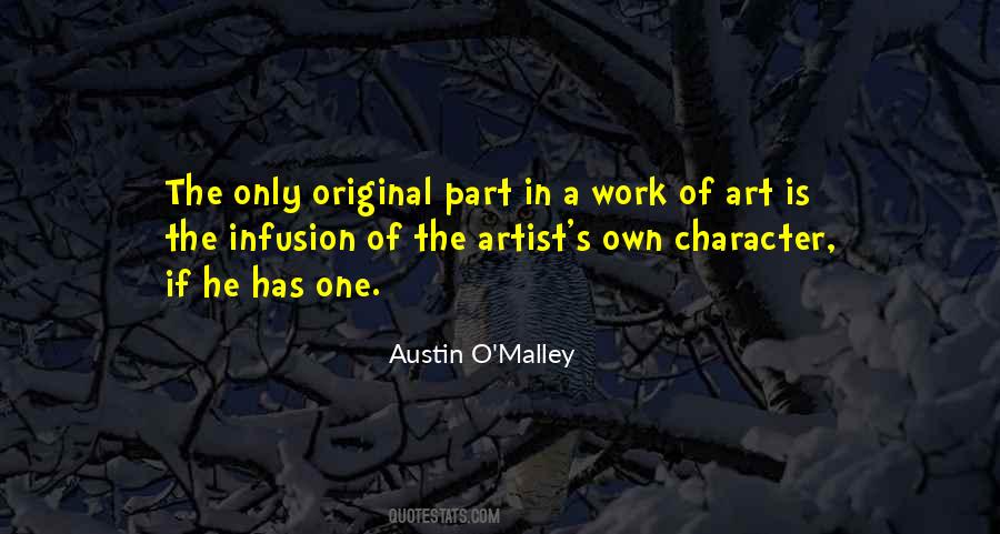 Quotes About A Work Of Art #1134269