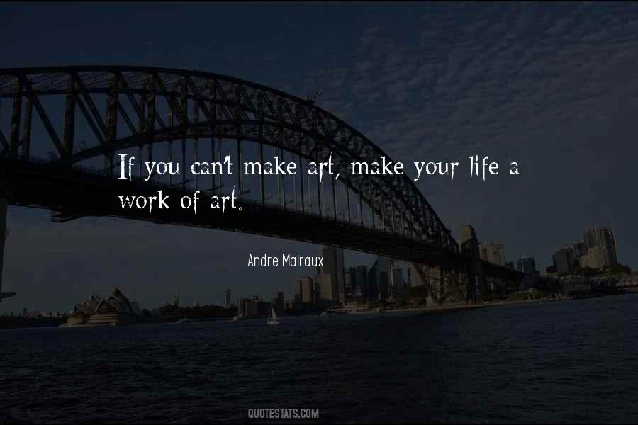 Quotes About A Work Of Art #1241226