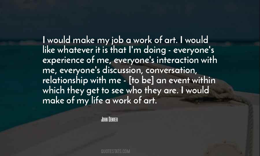 Quotes About A Work Of Art #1254586