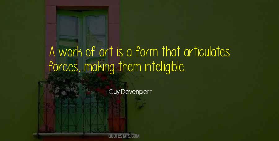 Quotes About A Work Of Art #1670981