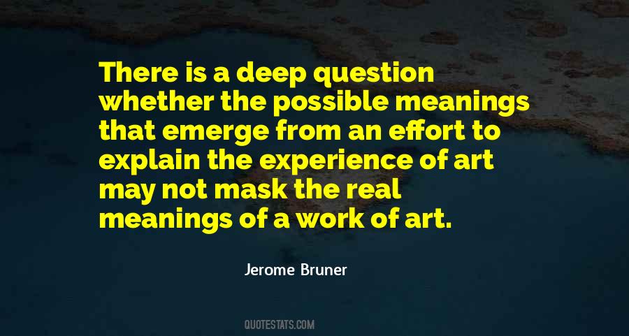 Quotes About A Work Of Art #943421