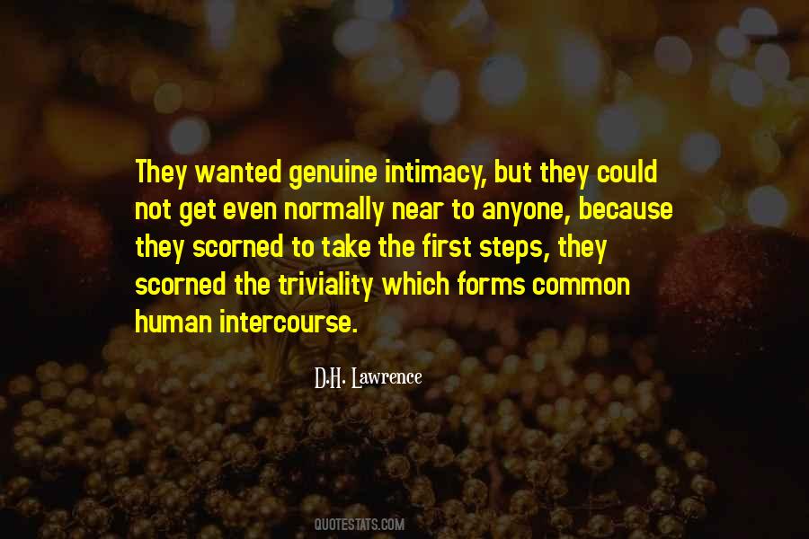 Human Intercourse Quotes #553394