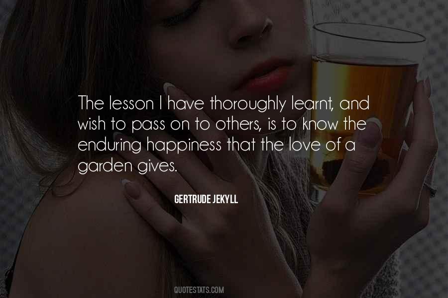 Quotes About Enduring Love #753129