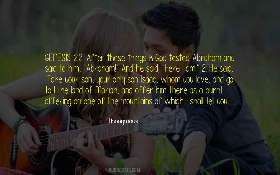 Quotes About Your Only Son #1838185