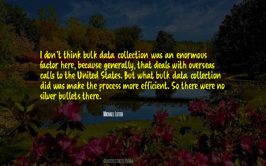 Quotes About Data Collection #1078647