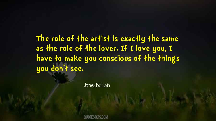 Role Of The Artist Quotes #1522732