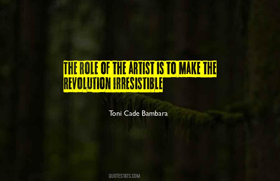 Role Of The Artist Quotes #525304