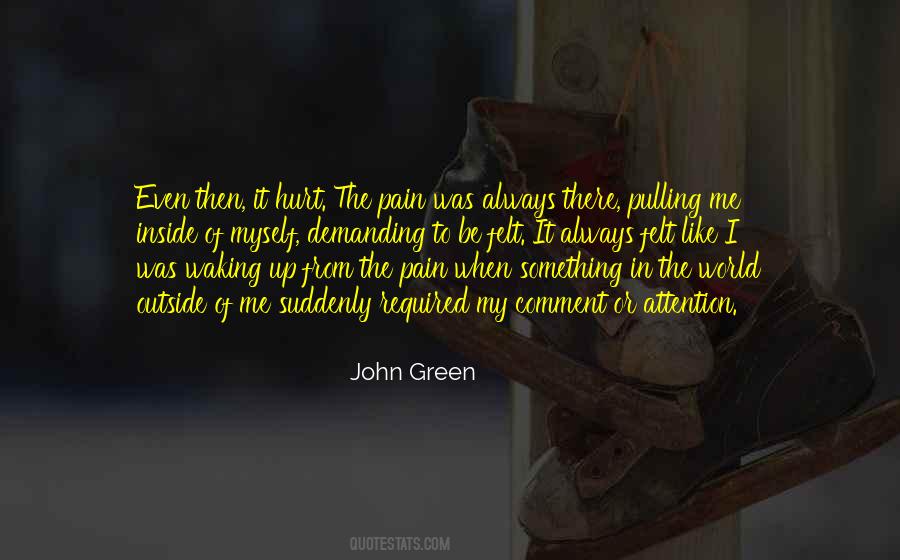 Pain Inside Quotes #413425