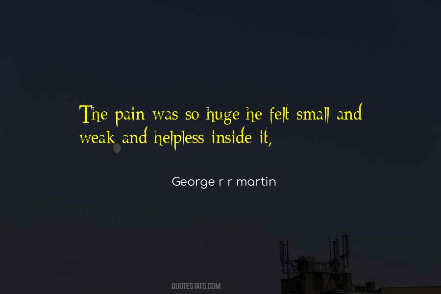 Pain Inside Quotes #445021
