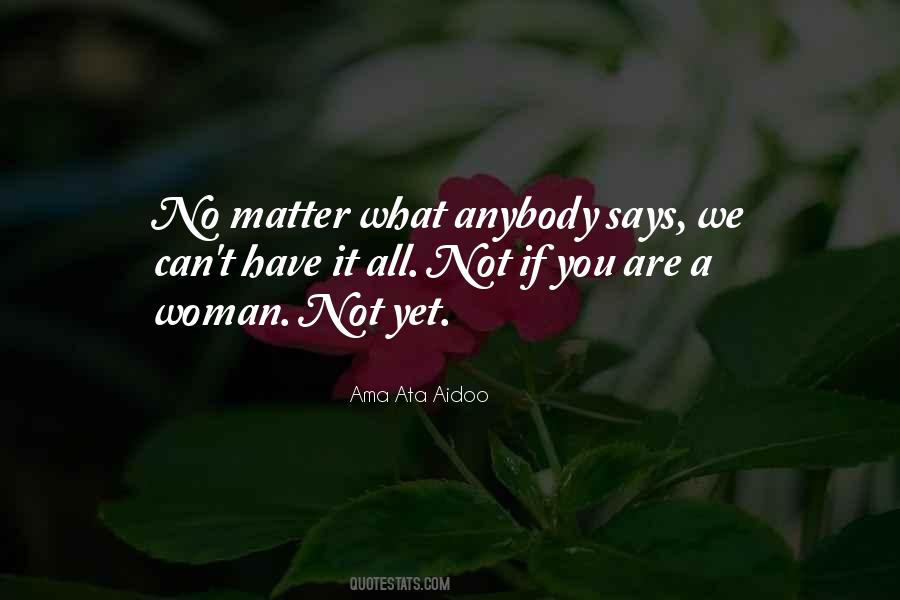 Ata Aidoo Quotes #1677598